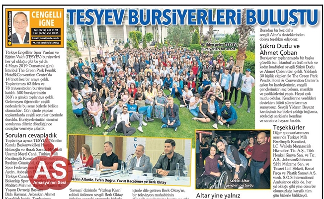 TESYEV Bursiyerleri Biraraya Geldi