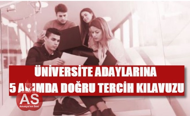 Üniversite Adaylarına 5 Adımda Doğru Tercih