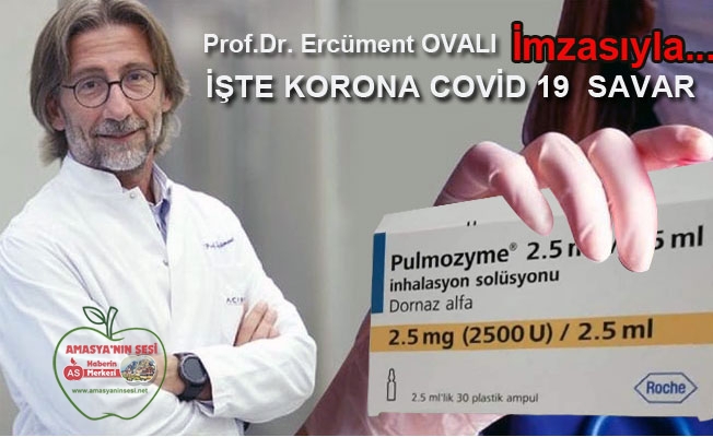 Prof.Dr.Ercüment Ovalı Korona Tedavi İlacını Açıkladı