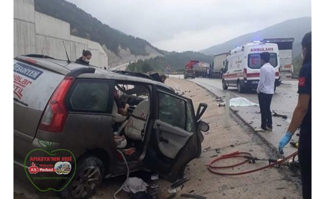 Tokat -Erzincan Yolunda Kahreden Kaza