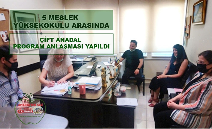 Beş Meslek Yüksekokulu Arasında Çift Anadal Program Anlaşması Yapıldı