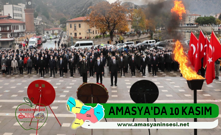 Amasya'da 10 Kasım