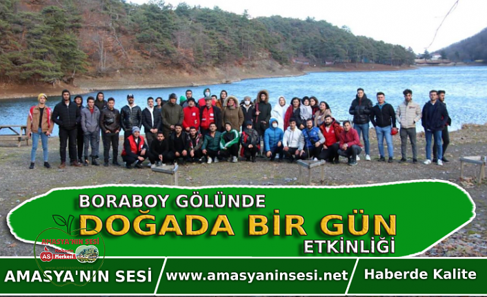 Boraboy Gölünde ''Doğada Bir Gün'' Etkinliği