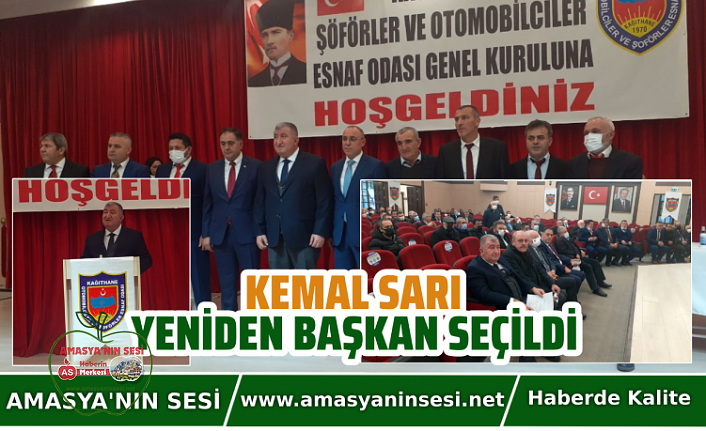 Kemal SARI Yeniden Başkan Seçildi...