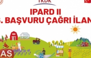 TKDK IPARD II Programı 6. Başvuru Çağrısı