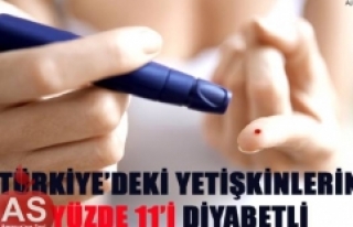 TÜRKİYE’DEKİ YETİŞKİNLERİN YÜZDE 11’İ...