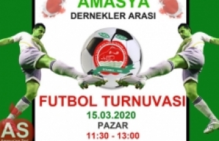 Amasya İl Derneği Futbol Turnuvası Daveti