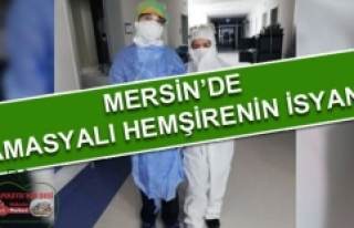 Mersin Şehir Hastanesi'nde Amasyalı Hemşirenin...