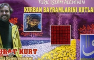 Çağdaş Resim Sanatkarı Kurt'dan Bayram Kutlaması