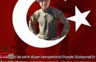 Erbaa'ya Şehit Ateşi Düştü