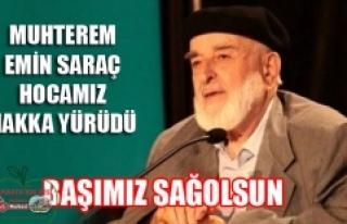 Emin Saraç Hocamız Vefat Etti