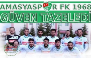 Amasyaspor FK 1968 Nokta Atışıyla Güven Tazeledi