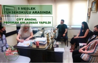 Beş Meslek Yüksekokulu Arasında Çift Anadal Program...