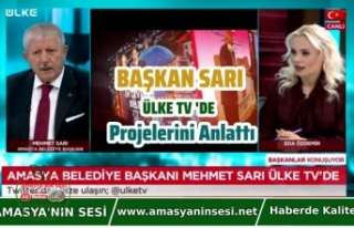 Başkan Sarı Ülke Tv'ye Konuştu