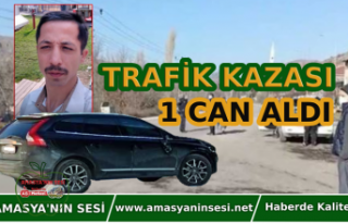 Trafik Kazası Amasya'da Bir Can Aldı