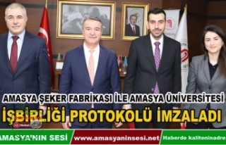 Amasya Şeker Fabrikası ile Amasya Üniversitesi...