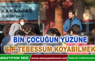 Bin Çocuğun Yüzüne Bir Tebessüm Koyabilmek