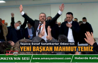 Yeni Başkan Mahmut Temiz