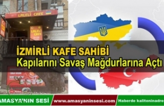 Kiev’de İzmirli Restoran Sahibi Savaş Mağdurlarına...