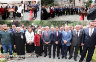 Binali Yıldırım Amasya'da