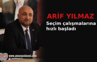 Arif Yılmaz Çalışmalarına Hızlı Başladı