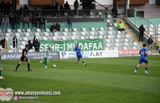 Amasyaspor Sahasında Berabere Kaldı