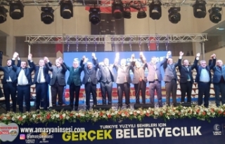 Amasya'da AK Parti Aday Tanıtım Toplantısı...