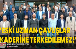 Eski Uzman Çavuşlar Kaderine Terkedilemez!