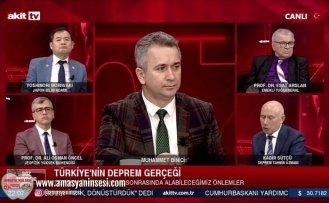 Deprem ve Afetlere Önlem Akit Tv'de Tartışıldı