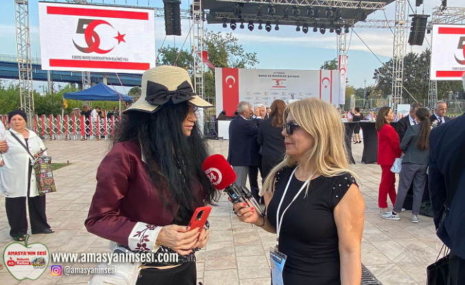 KKTC Diplomatik Resepsiyonda  Dünya Gezgini Çiğdem Yorgancıoğlu