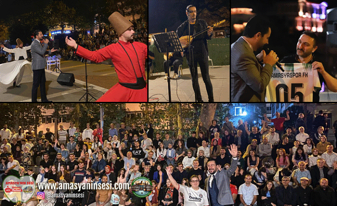 Amasya’da Kasım Alper Özdemir’den Muhteşem Şiir Gecesi