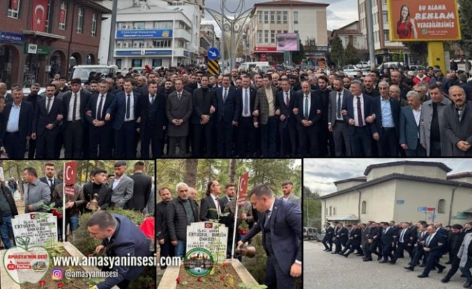 Ülkücü Şehit E.Dursun ÖNKUZU Kabri Başında Yadedildi.