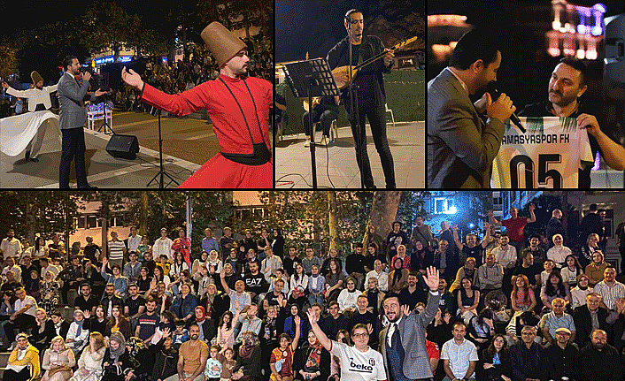 Amasya’da Kasım Alper Özdemir’den Muhteşem Şiir Gecesi