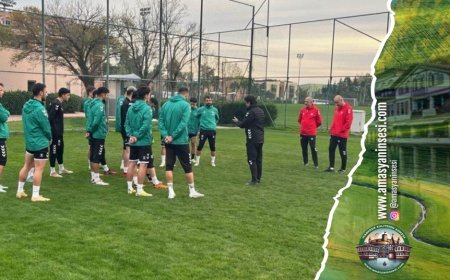 Amasyaspor’un Antalya Kampı Başladı