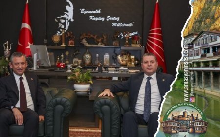 CHP Amasya Heyeti’nden Özgür Özel’e Ziyaret