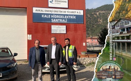 Belediye Başkanı Özalp, GES Santralini ziyaret etti