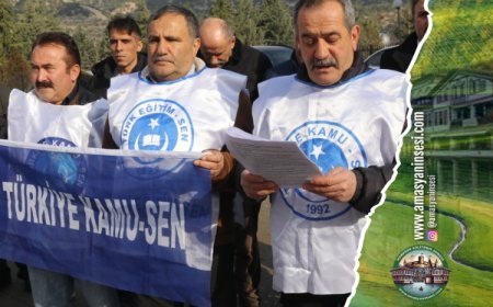 Türkiye Kamu-Sen, 2025 Yılı Zam Artışını Protesto etti