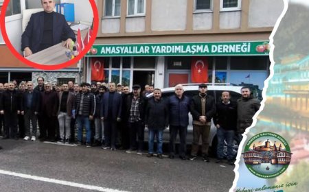 KÖRFEZ AMASYALILAR DERNEĞİNDE NÖBET DEĞİŞİMİ...