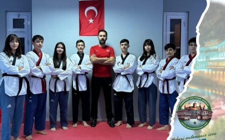 MERZİFON BELEDİYESPOR KULÜBÜ'NDEN TÜRKİYE AÇIK TAEKWONDO TURNUVASI'NA ÇIKARMA