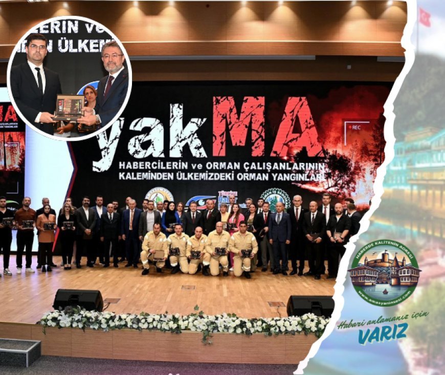 ''Yakma'' Kitabının lansmanında Serdoğan Sıvacı'ya Plaket