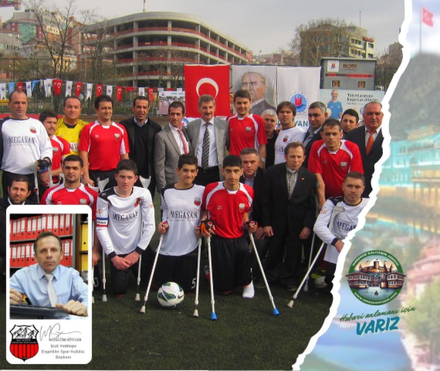 Gazeteci Söyler, Şişli Yeditepe Engelliler Spor Kulübü’nün Yeni Başkanı oldu