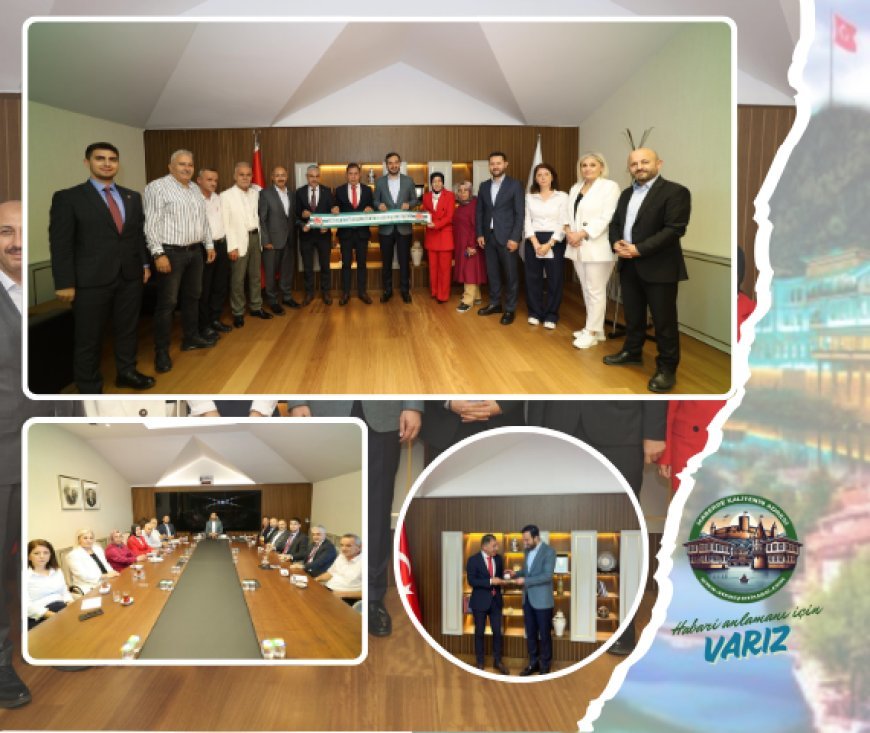 Amasya Derneklerinden AK Parti İstanbul İl Başkanlığına Ziyaret