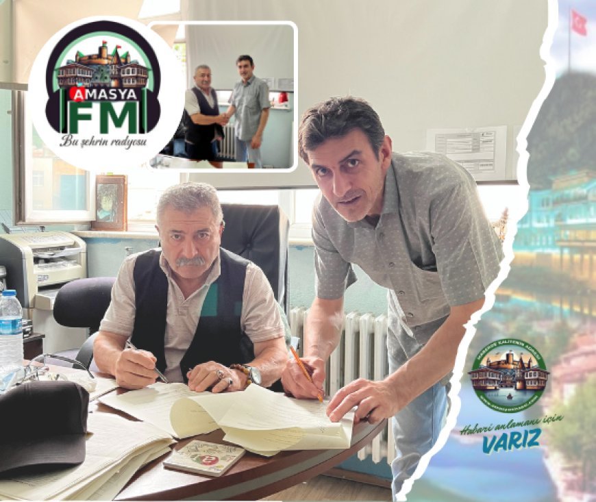 Amasya FM Artık Tüm Amasya'da: Tecrübeli Radyocu Müslüm Söyler Yönetiminde Yayınlar Başlıyor