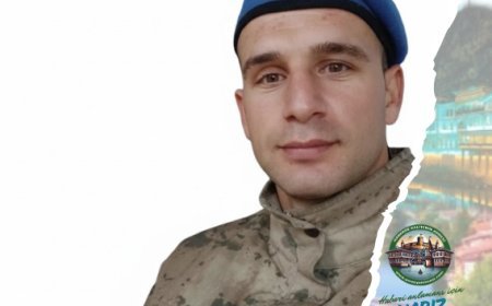 Amasya Gümüşhacıköy, Jandarma Astsubay Yakup Gedik'in Vefatıyla Yasta