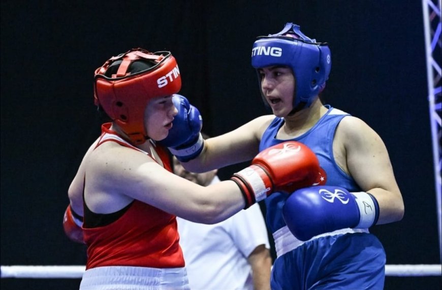 Karadağ'dan Gümüş Madalya Haberi: Yağmur Eryurt Boks Avrupa İkincisi!