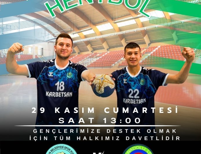 Taşova Belediyesi Hentbol Takımı Taraftarın önüne çıkıyor