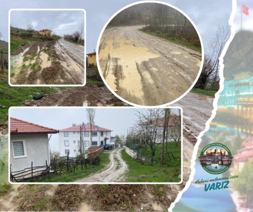 TAŞOVA’DA YOL ÇİLESİ! KARŞAVUL KÖYÜ’NDE VATANDAŞLAR ÇAMUR VE ÇUKURLAR ARASINDA MAHSUR KALDI