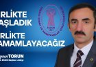 SÜLEYMAN TORUN’DAN TAŞOVA İÇİN YENİDEN YOLA ÇIKIŞ: “BİRLİKTE BAŞLADIK, BİRLİKTE TAMAMLAYACAĞIZ”