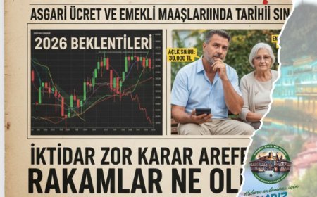 Asgari Ücret ve  en düşük Emekli Maaşı Ne Olacak..?