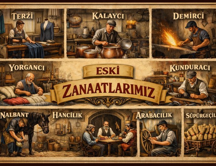 İLÇEMİZİN YİTİP GİDEN MESLEKLERİ…